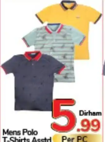 Day To Day Mens Polo T-Shirts Asstd offer