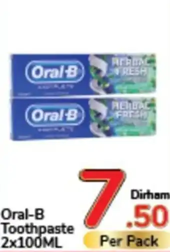 Day To Day Oral-B Toothpaste 2x100ML offer