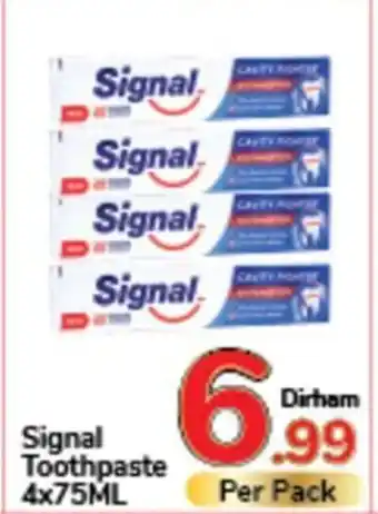 Day To Day Signal Toothpaste 4x75ML offer