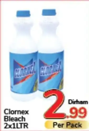 Day To Day Clornex Bleach 2 x 1Ltr offer