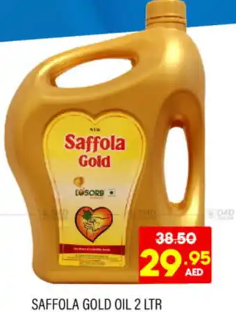 Al Adil Saffola Gold Oil 2 ltr offer