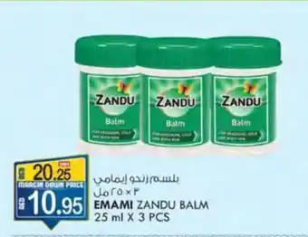 KM Trading EMAMI ZANDU BALM 25 ml X 3 PCS offer