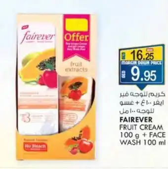KM Trading FAIREVER FRUIT CREAM 100 g + FACE WASH 100 ml offer