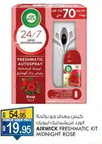 KM Trading AIRWICK FRESHMATIC KIT MIDNIGHT ROSE offer