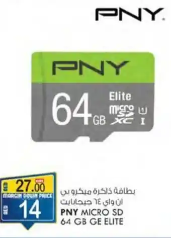 KM Trading PNY MICRO SD 64 GB GE ELITE offer