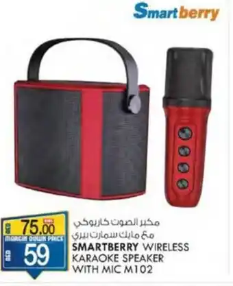 KM Trading SMARTBERRY WIRELESS KARAOKE SPEAKER WITH MIC M102 offer