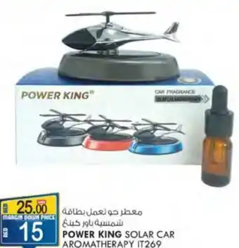 KM Trading POWER KING SOLAR CAR AROMATHERAPY IT269 offer