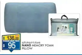 KM Trading NANO MEMORY FOAM PILLOW offer