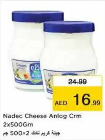 Nesto Nadec Cheese Anlog Crm 2x500m offer