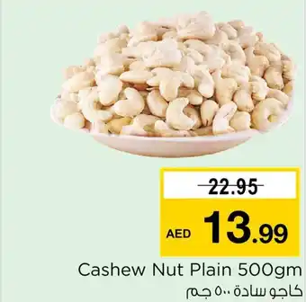 Nesto Cashew Nut Plain 500gm offer
