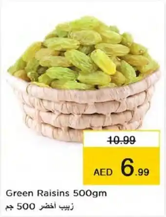 Nesto Green Raisins 500gm offer