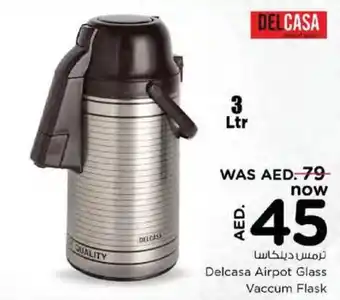 Nesto Delcasa Airpot Glass Vaccum Flask offer