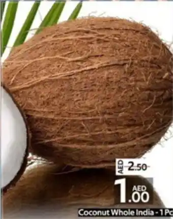 Safari Hypermarket Coconut Whole India - 1 Pc offer