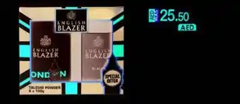 KM Trading ENGLISH BLAZER TALC 150 g X 2 PCS offer