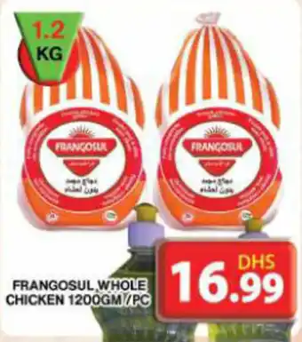 Grand Hyper Market FRANGOSUL WHOLE CHICKEN 1200GM/PC offer