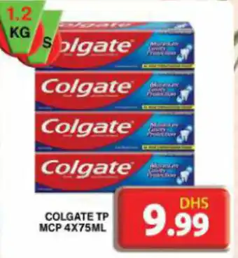 Grand Hyper Market COLGATE TP MCP 4X75ML offer