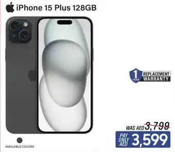 ECity iPhone 15 Plus 128GB offer