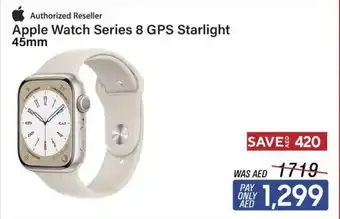ECity Apple Watch Series 8 GPS Starlight 45mm offer