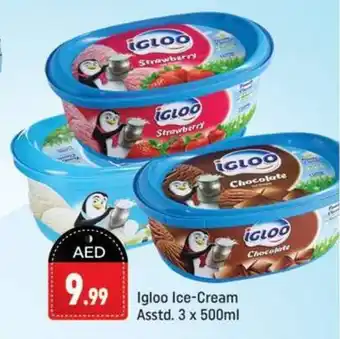 Shaklan Igloo Ice-Cream Asstd. 3 x 500ml offer