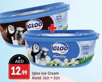 Shaklan Igloo Ice-Cream Asstd. 1Ltr + 1Ltr offer