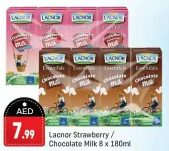 Shaklan Lacnor Strawberry / Chocolate Milk 8 x 180ml offer