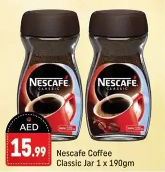 Nescafe Coffee Classic Jar 1 x 190gm