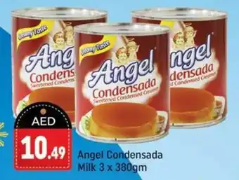 Shaklan Angel Condensada Milk 3 x 380gm offer