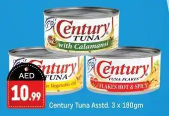 Shaklan Century Tuna Asstd. 3 x 180gm offer