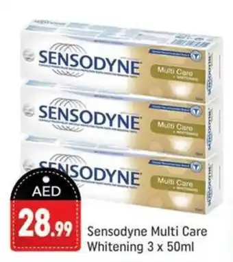 Shaklan Sensodyne Multi Care Whitening 3 x 50ml offer