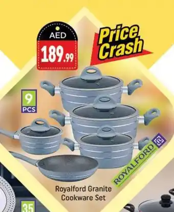 Shaklan Royalford Granite Cookware Set offer