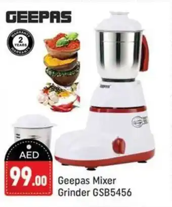 Shaklan Geepas Mixer Grinder GSB5456 offer