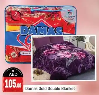 Shaklan Damas Gold Double Blanket offer