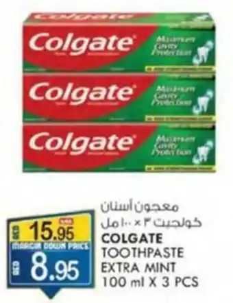 KM Trading COLGATE TOOTHPASTE EXTRA MINT 100 ml x 3 pcs offer