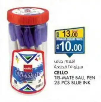 KM Trading CELLO TRIMATE BALL PEN 25 PCS BLUE INK offer