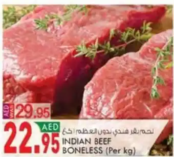 KM Trading INDIAN BEEF BONELESS Per kg offer