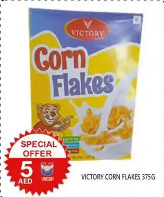 United Hypermarket VICTORY CORN FLAKES 375G offer
