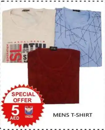 United Hypermarket MENS T-SHIRT offer
