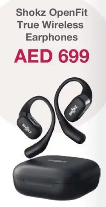 Jumbo Shokz OpenFit True Wireless Earphones offer