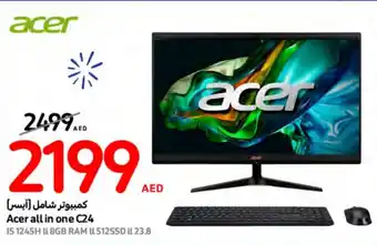 Carrefour Acer all in one C24 offer