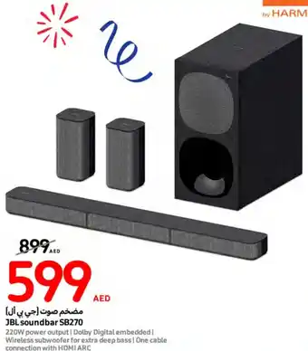 Carrefour JBL soundbar SB270 offer