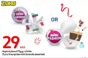 Carrefour Zuru 5 surprise mini brands assorted offer