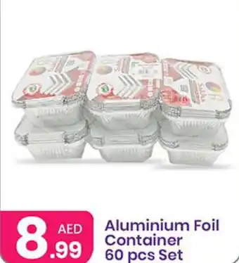 Al Nahda Gift Center Aluminium Foil Container 60 pcs Set offer