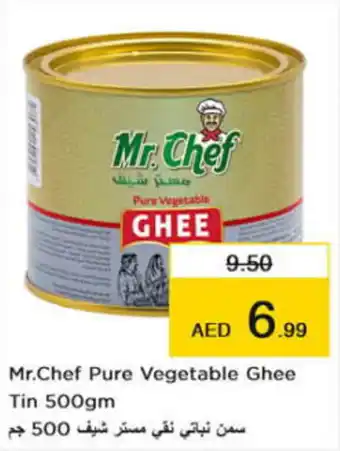 Nesto Mr.Chef Pure Vegetable Ghee Tin 500gm offer