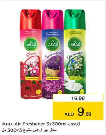 Nesto Arax Air Freshener 3x300ml asstd offer