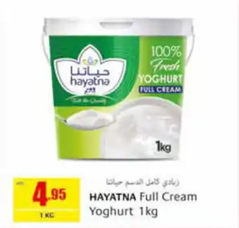 Safeer Market HAYATNA Full Cream Yoghurt 1kg offer