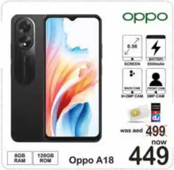 Safeer Market Oppo A18 offer