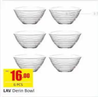 Safeer Market LAV Derin Bowl 6pcs offer