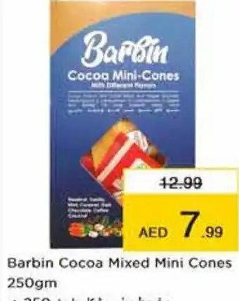 Nesto Barbin Cocoa Mixed Mini Cones 250gm offer