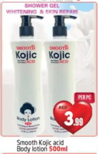 Delta Centre Smooth Kojic acid Body lotion 500ml offer