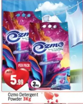 Delta Centre Ozmo Detergent Powder 3Kg offer
